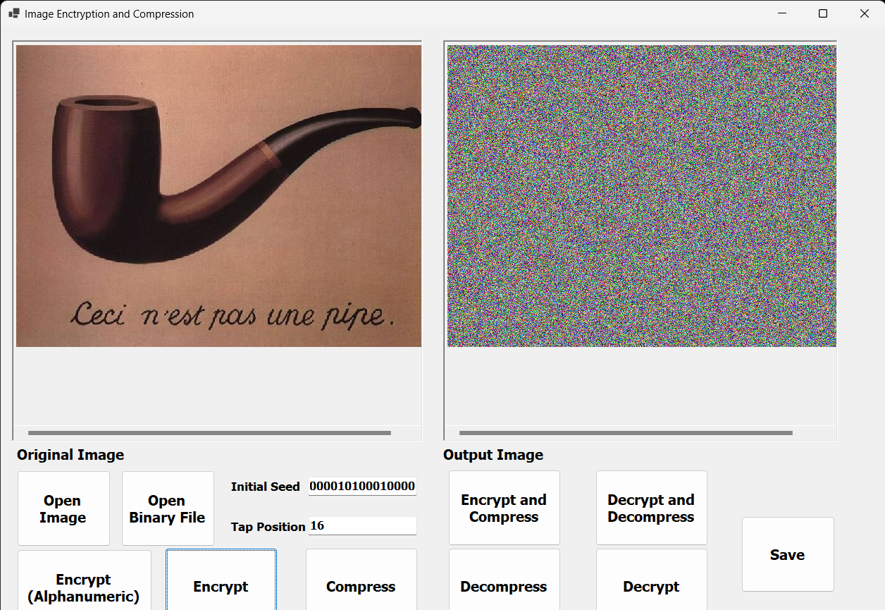 Image Encryption and Compression
